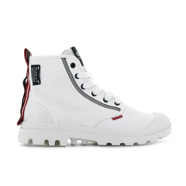 Bottes Palladium Pampa Dare 2 Survive Homme Blanche | FR NLW318U